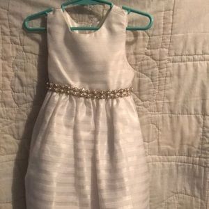 American Princess white dress size 2T